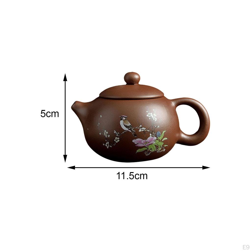 Teapot Chinese Tea Pots Handmade for Home Office Collectibles Teaware Gift Decoration Loose Hand