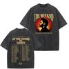 The Weeknd After Hours Til Dawn Album Tour 2026 Print Tshirt Man Woman Fashion Tshirt Casual Cotton Vintage Washed Tshirts