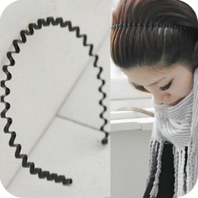 Unisex Korean-Style Wave Headband for Hair and Face Wash