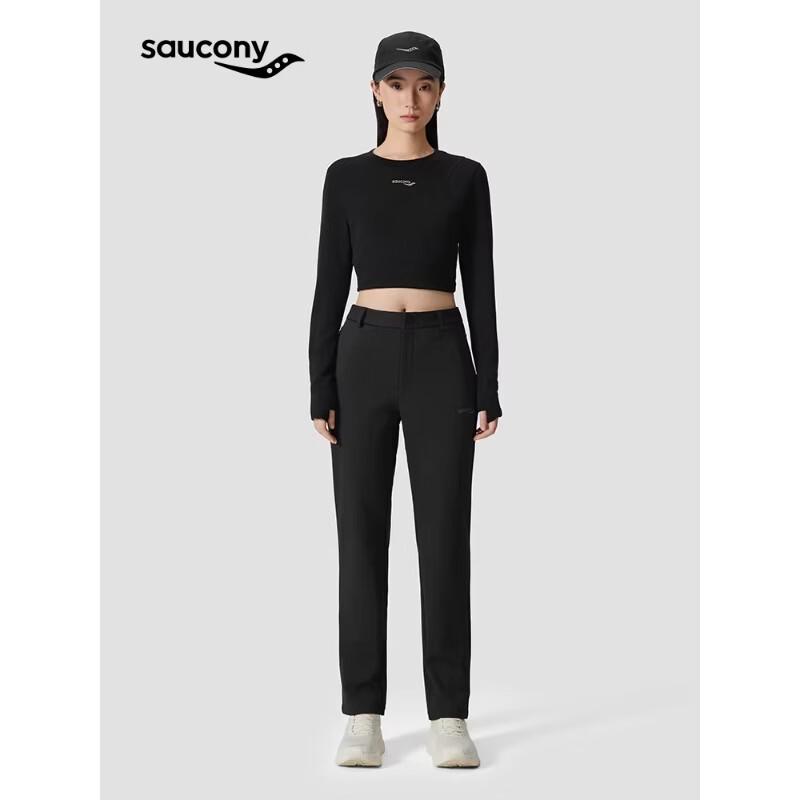 

Saucony Women s Urban Stretch Woven Straight-Leg Pants L