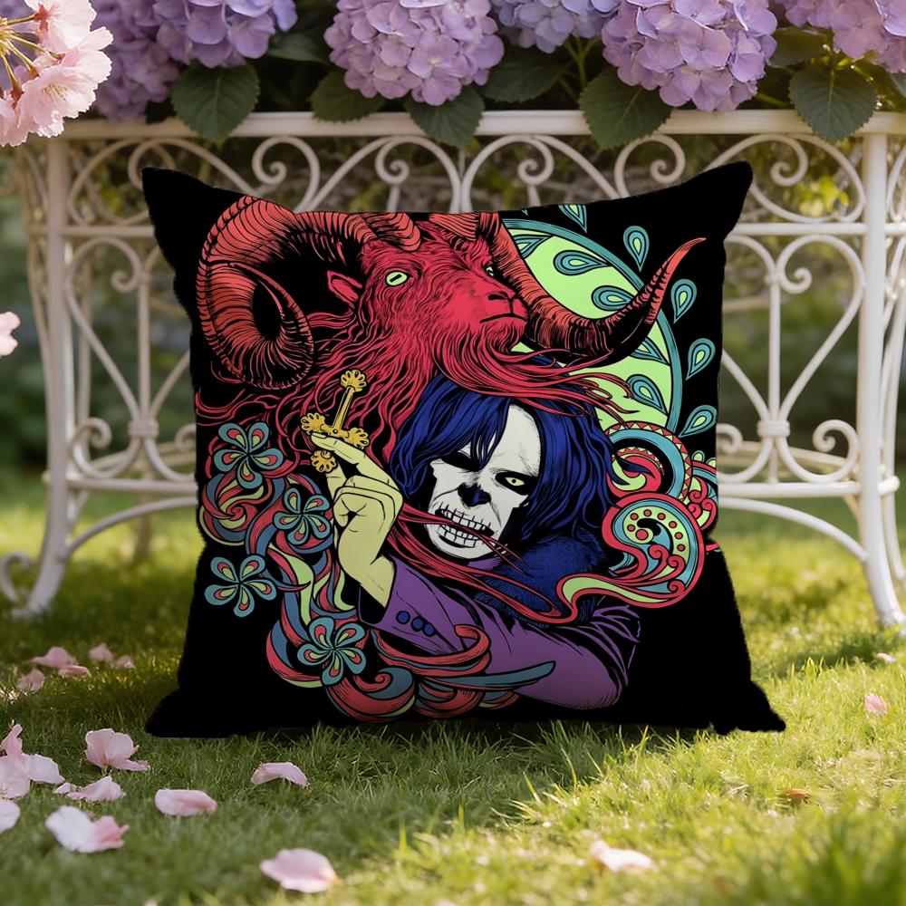 Band G-Ghost Cushion Cover Home & Car Dual-Scene Pillow Cover: Reversible for Premium Comfort