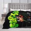Feids La Mafia Blankets Flannel Printed Multi-function Lightweight Throw Blanket for Bed Bedroom Rug Piece