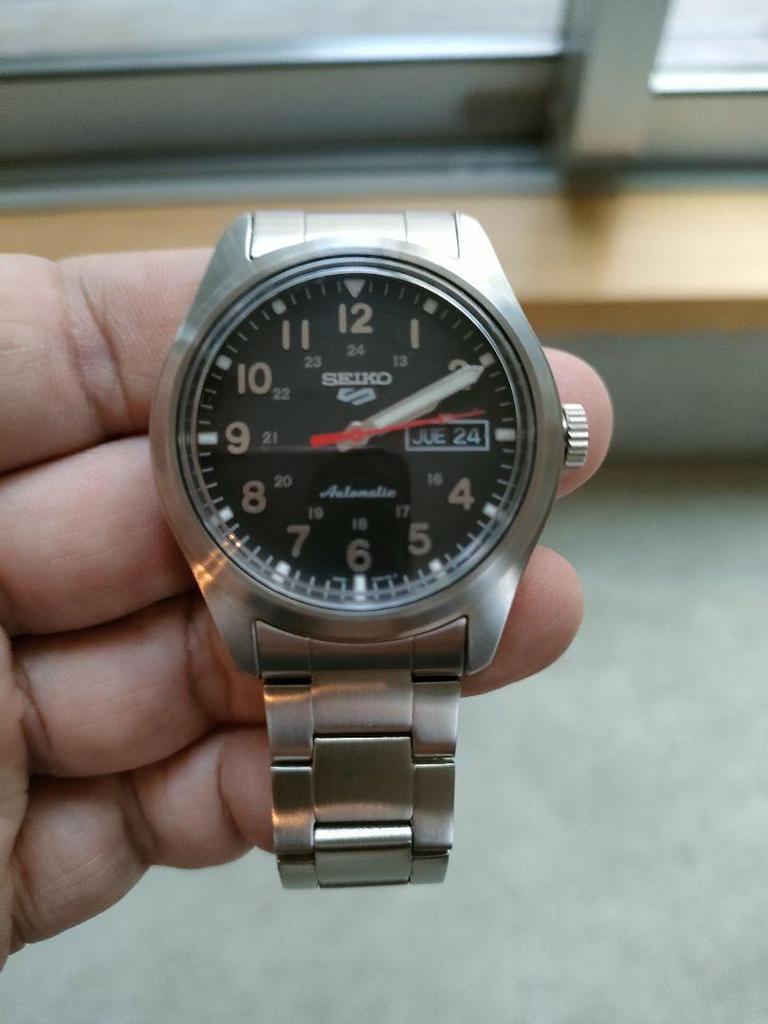 [USED] SEIKO5 SBSA111 4R36-10A0 Automatic Black Dial