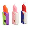 3pcs 3D Printed Sensory Knife Toy Anxiety Stress Relief Miniature 3D Printing Knife Toy for Home
