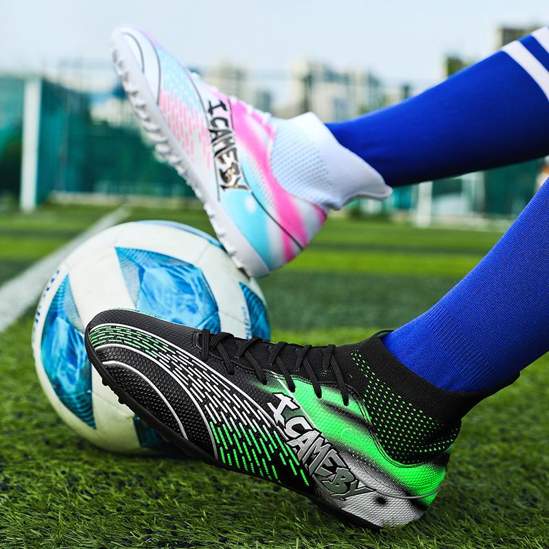 Football Boot Slippers Mens Man City Slippers 31-48 Men/Women's Football  Boots Rubber Soft Bottom