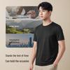 Hodo Men's Ice Silk Mesh Short Sleeve T-Shirt