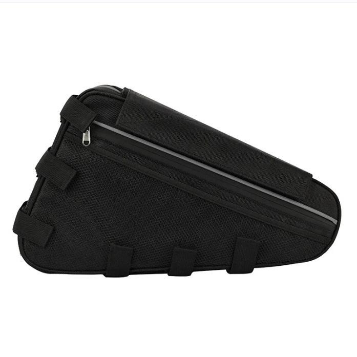 Battery Bag For Electric Bicycle, 36V, 48V, 60V, 72V, E-bike, Triangular Bags For Black Bicycle Box Max Load 126 Cells