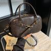 Premium Retro Small Bag Women's 2025 New Autumn and Winter Versatile Messenger Bag Fashion Shoulder Portable Small Square Bag