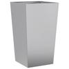 Plant Pot 45x45x75 Cm Galvanized Steel