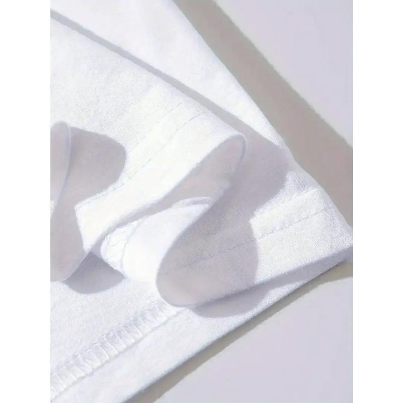 Men'S Casual Short-Sleeve Round Neck T-Shirt Featuring a Silhouette of a Japanese Torii Gate, Made from Micro-Elastic Knitted Fabric