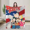 Families Peter Griffin Guys Stewie Soft Blankets Picnic Plush Throw Blanket Comfortable Bedroom Flannel Bedspread Sofa Bed Cover
