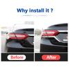 For Toyota Camry 70 XV70 2018    2022 2023 Hybrid Car Rear Tail Light Frame Taillight EyebrowTrim Cover Accessories