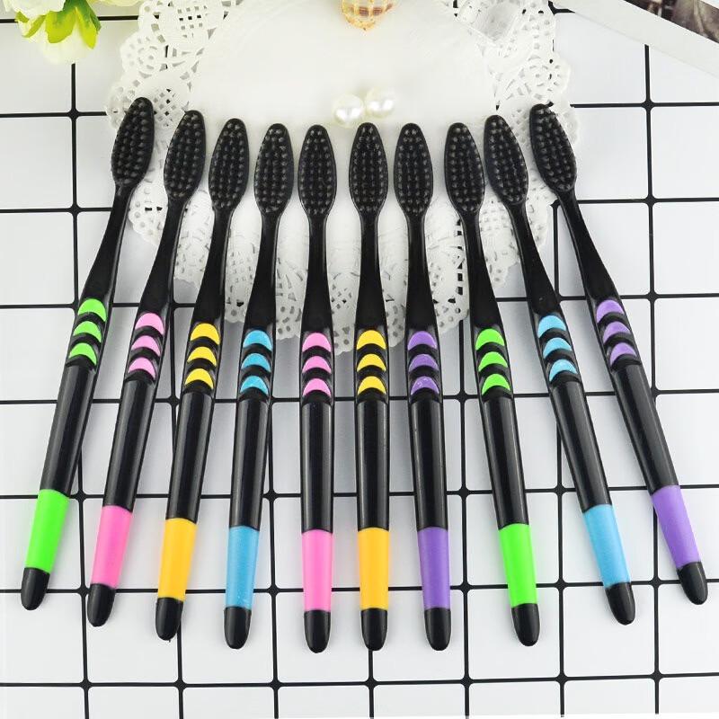 Fumaide Ultra-Soft Bamboo Charcoal Toothbrush Set