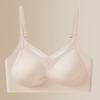 Lace beautiful back seamless gathering, pull anti-sagging, close sub-breast fixing cup, liquid foundation text