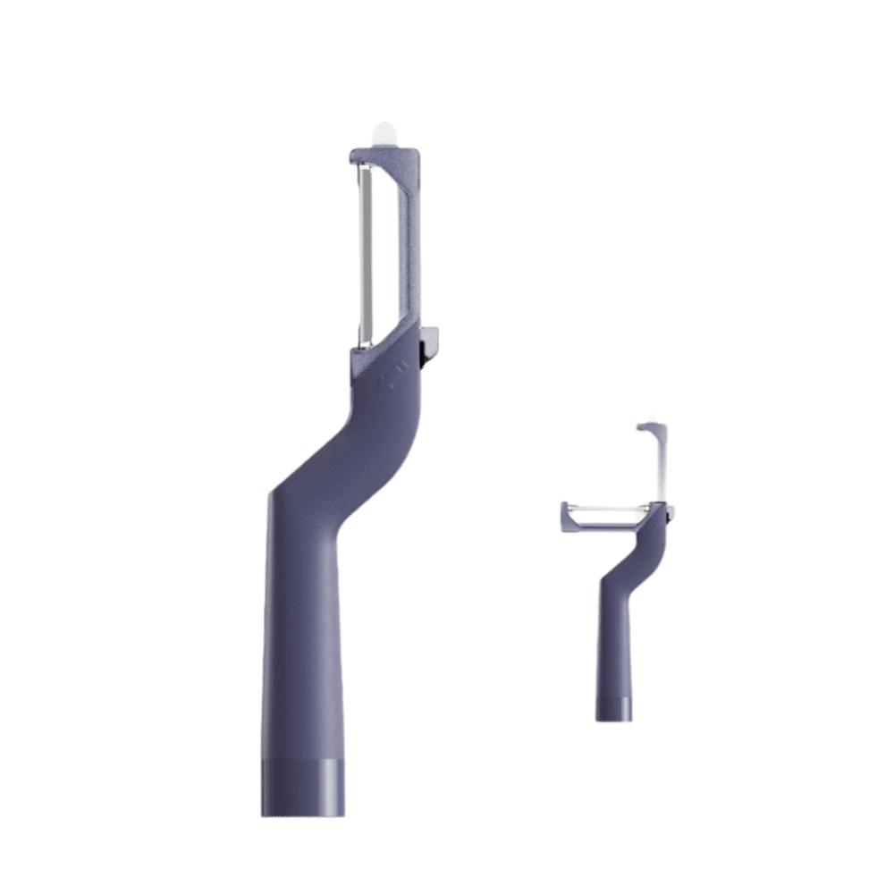 Durable Multifunctional Kitchen Scraper Horizontal/Vertical Ergonomic Handle Vegetable Fruit Peeler Kitchen Peeling Tool Home