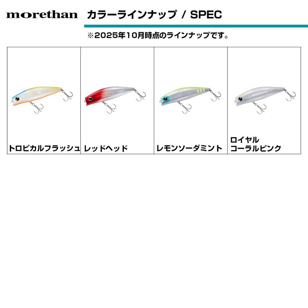 Daiwa Fat Shallow Minnow Morethan Solaria Strong 120F Red Head