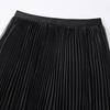 Women's Elegant Mesh A-Line Midi Skirt