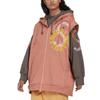 Adidas Sweatshirts Unisex Pink Hooded Moderate Cardigan IB5903