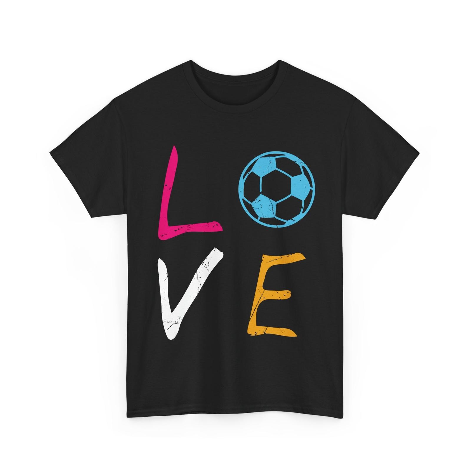 Soccer Love T-Shirt Mens Womens Tees Top, Soccer Player Sports Lovers Women Men T-Shirt Mens Womens Tees Top L