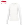 Damen T-Shirt mit langen Ärmeln und Rundhalsausschnitt