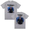 Pitbull Im Back Tour 2026 North America Concert T Shirt Unisexs Women Fashion Hip Hop Pop Music Tshirts Cotton Tshirt