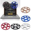 Lightweight Metal Reel 6 Hole Design 10.5Inch Empty Recording Tape Nab Hub Disk Aluminum Accessory