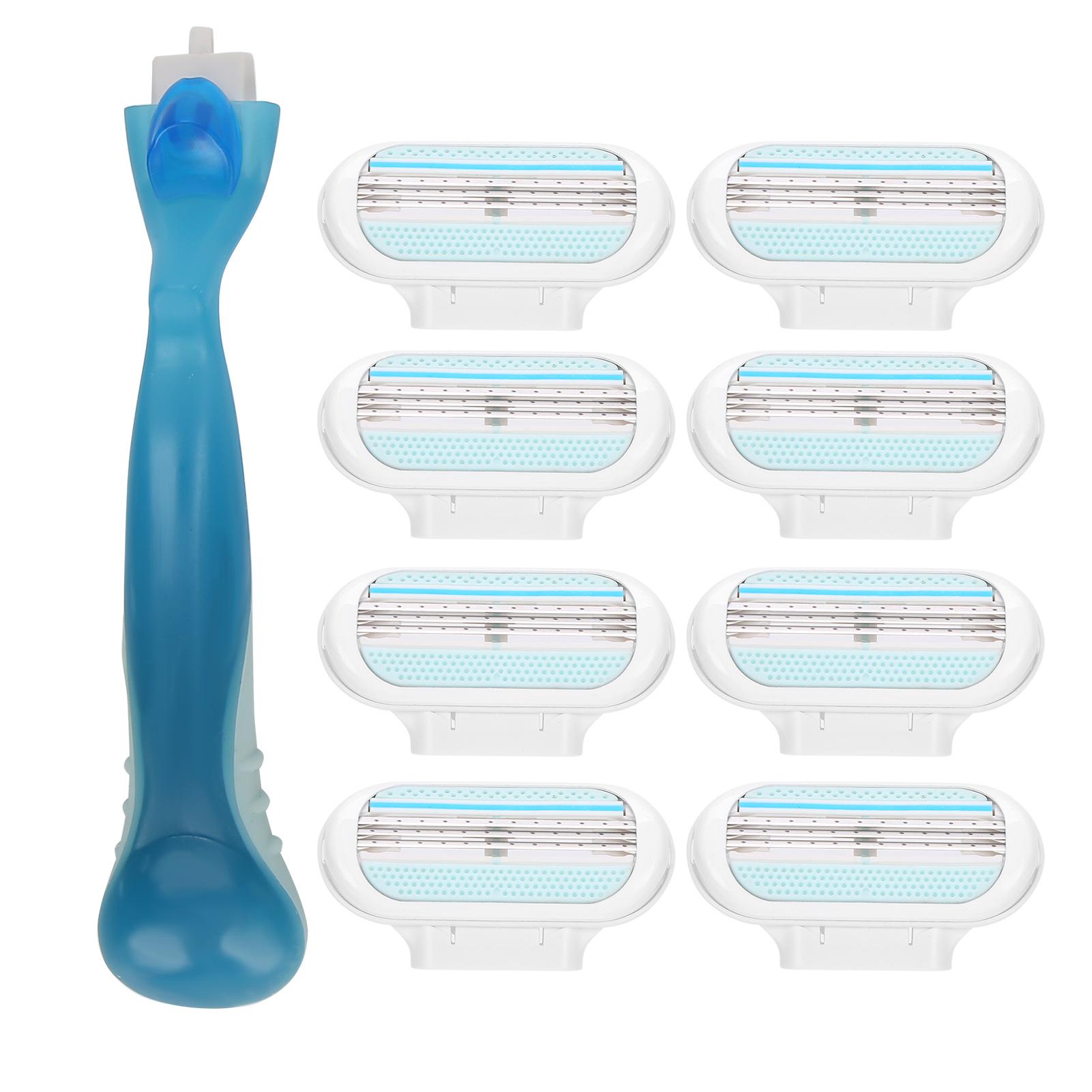 

Women Body Hair Removal Manual Shaver Female Epilator Razor with Replacement Head