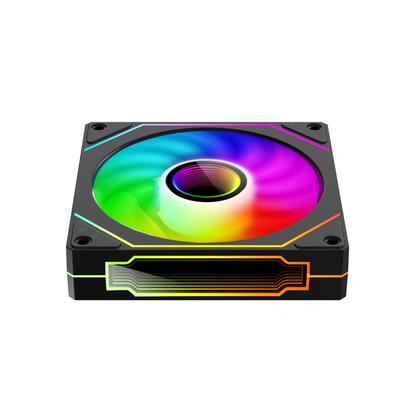 5 Computer Case Fans 120mm ARGB 12V 4Pin PWM Cooling Fan 5V 3PIN Infinite Mirror Light Effect CPU Cooling Fan