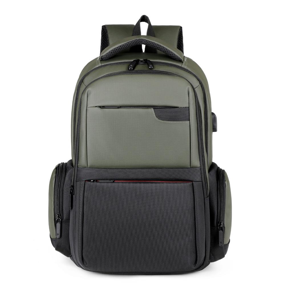 Schoolbag Business Backpack Male High School Student College Student School Bag Large Capacity Computer Bag Business Travel Backpack Lightweight 