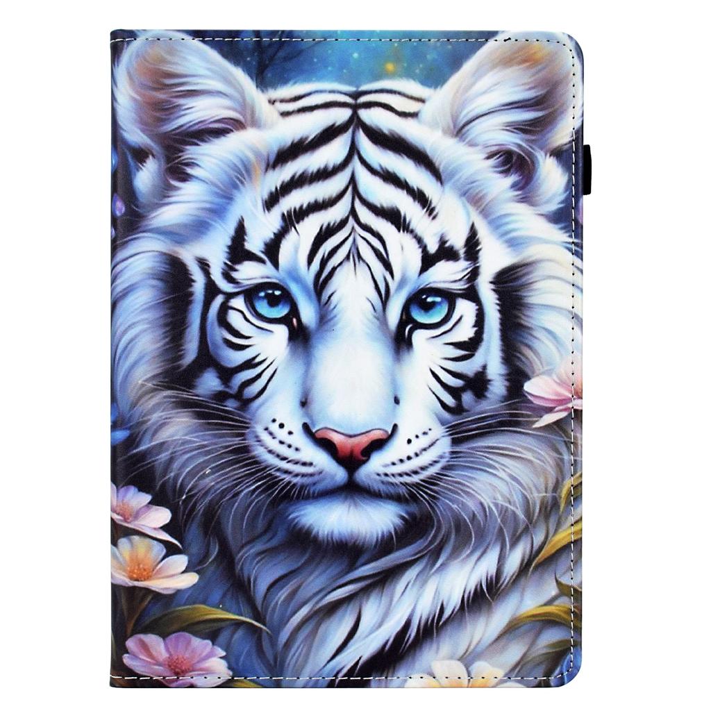 For iPad (2025)/10.9 (2022) Case Pattern Printing Tablet Cover Shockproof Leather Card Holder Stand Case