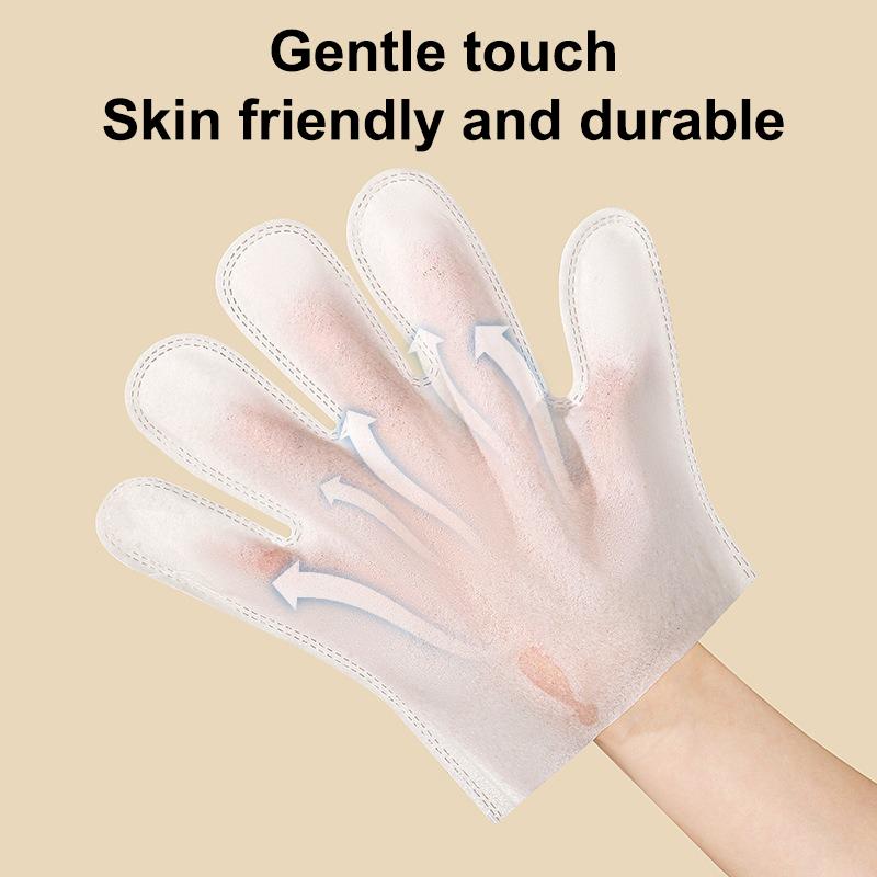 1-6Bag Pet Wipes Gloves Dog Clean Spa Leave-In Deodorizing Dry Cleaning Cat Wipes For Dogs And Cats, Bath Gloves, Cleaning Suppl