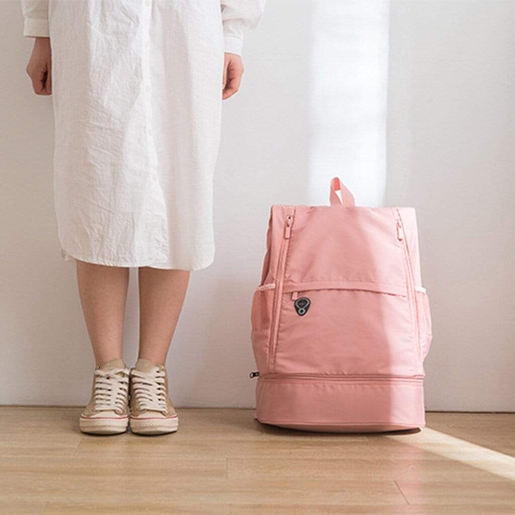 Mat Carriers & Bags Fitness Backpack Practical Nylon Travel Bag