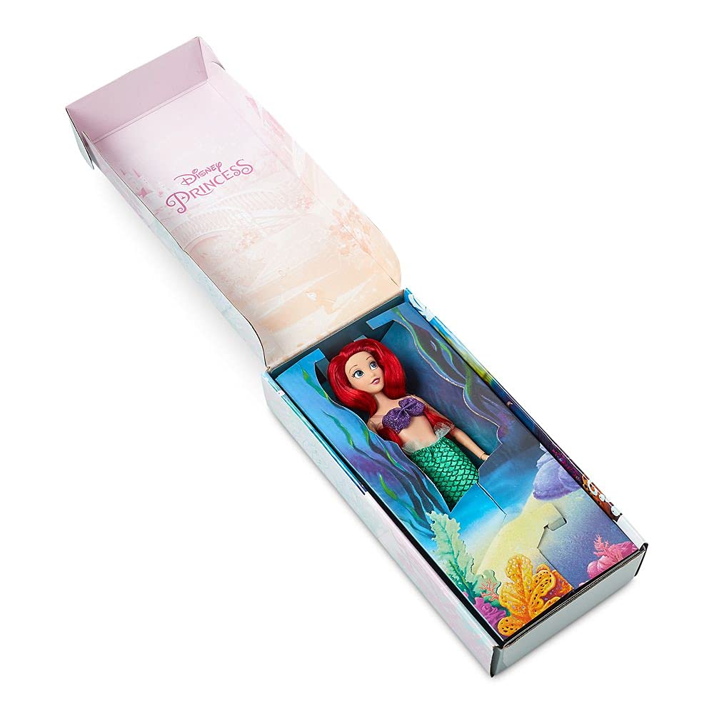 Disney Ariel Klasická panenka Malá mořská víla 28 cm – – ½
