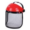 1PC Breathable Grass Trimmer Safety Helmet Hat With Full Face Mesh Protective Mask For Logging Brush Cutter Forestry Protection