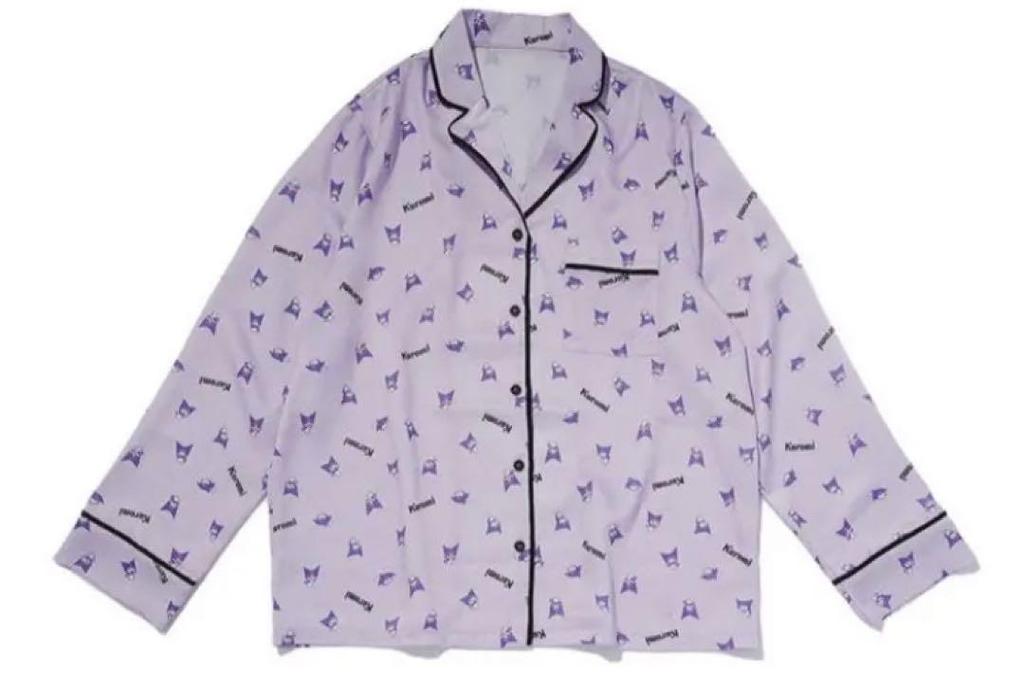 [USED] Sanrio loungewear, pajamas, dream-like, landmine, Kuromi, sickly cute