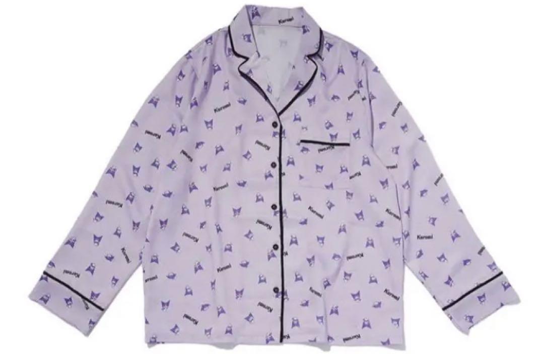 

[USED] Sanrio loungewear, pajamas, dream-like, landmine, Kuromi, sickly cute