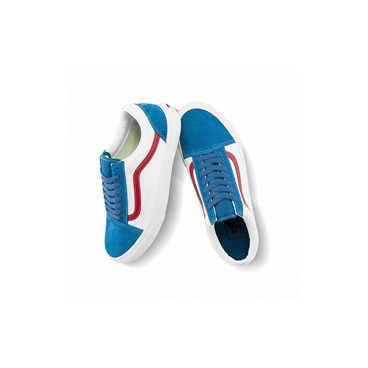 Vans Old Skool Sport Pop - Vallarta Blue Unisex Sneakers Red VN0A38G19XG