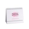 Gradient Color 2026 Desk Calendar Small Fresh Thickened Paper New Year Calendar To Do List Time Management