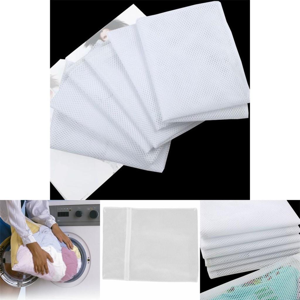 Extra Large Mesh Laundry Net Zipper Bag For Washing Delicates 50x60cm Size