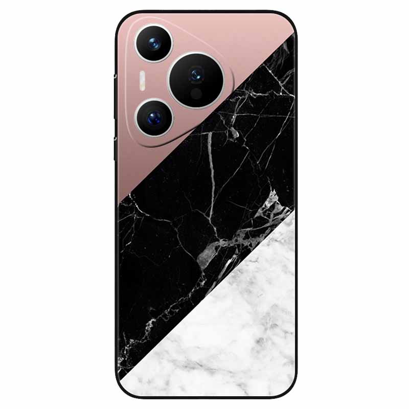 For Huawei Pura 70 / Pura70 Pro Case Soft Silicone Fashion Marble Shockproof Cover for Huawei Pura 70 Ultra P 70 Pro+ TPU Coque