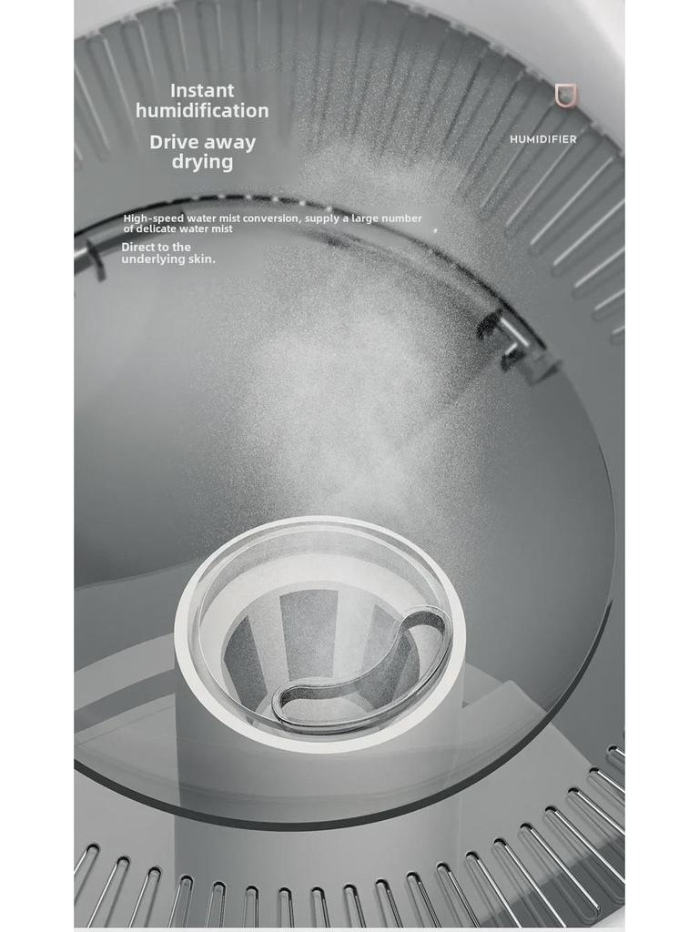 4L Großraum-LED-Luftbefeuchter mit intelligenter Feuchtigkeitsregelung und Aromatherapie
