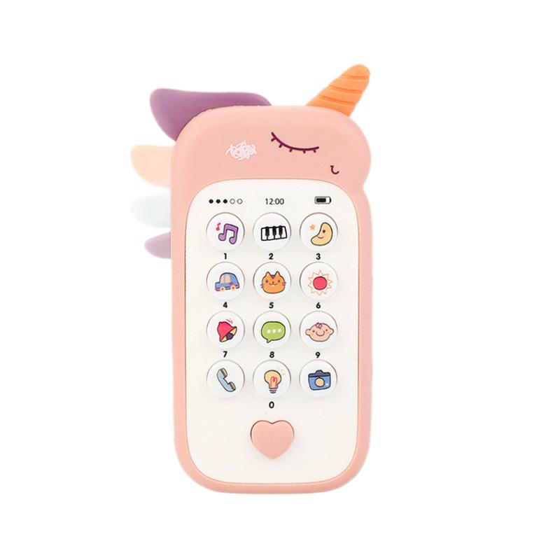 Infant Musical Phone Toy for Early Learning and Parent-Child Interaction (0-2 Years)