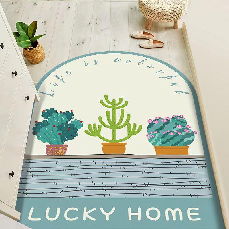 

Усовершенствованный коврик для входной двери из полиуретана, простой в уходе коврик для гостиной, грязеотталкивающий ковер для входа в гостиную 60*90cm