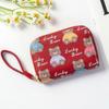 Portable Mini Bear Card Bag Multi Slot Lightweight Card Wallet PU Leather Credit Card Holder Bank ID Card Storage