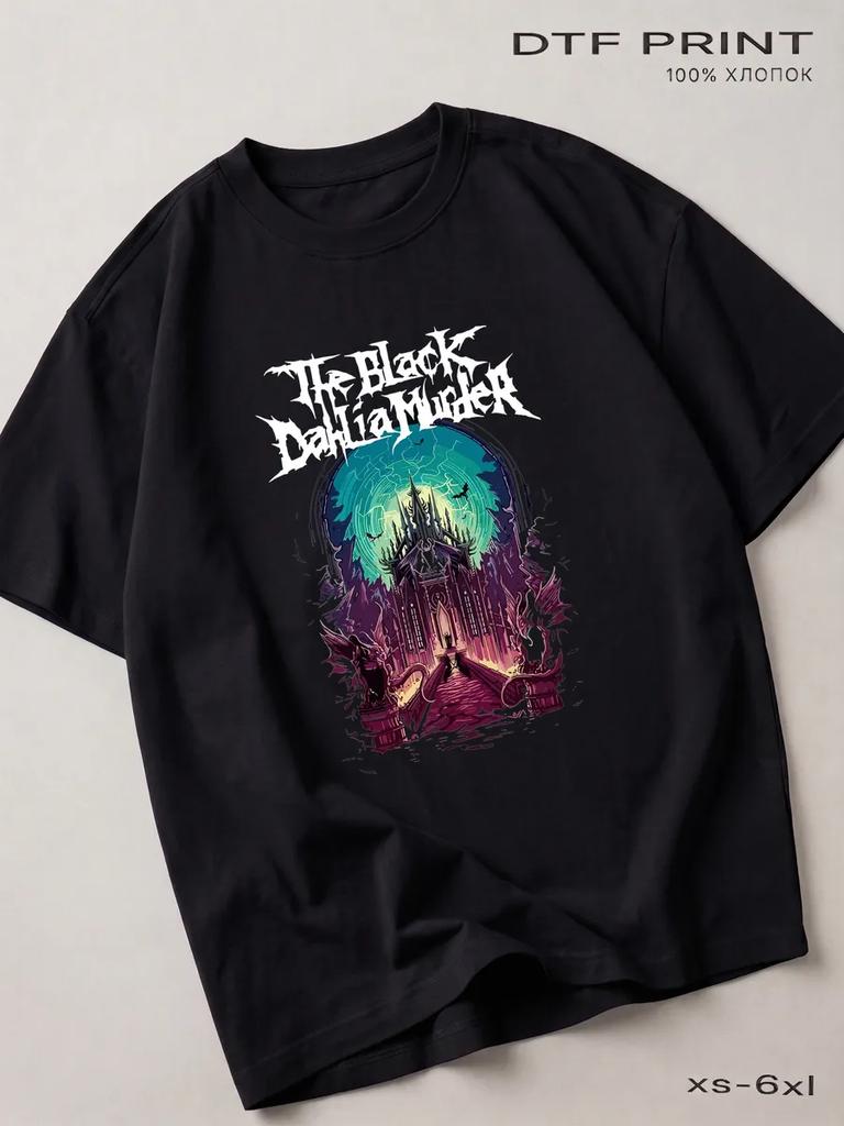 Black T-shirt TheDahlia Murder (Dahlia), Metal Back In