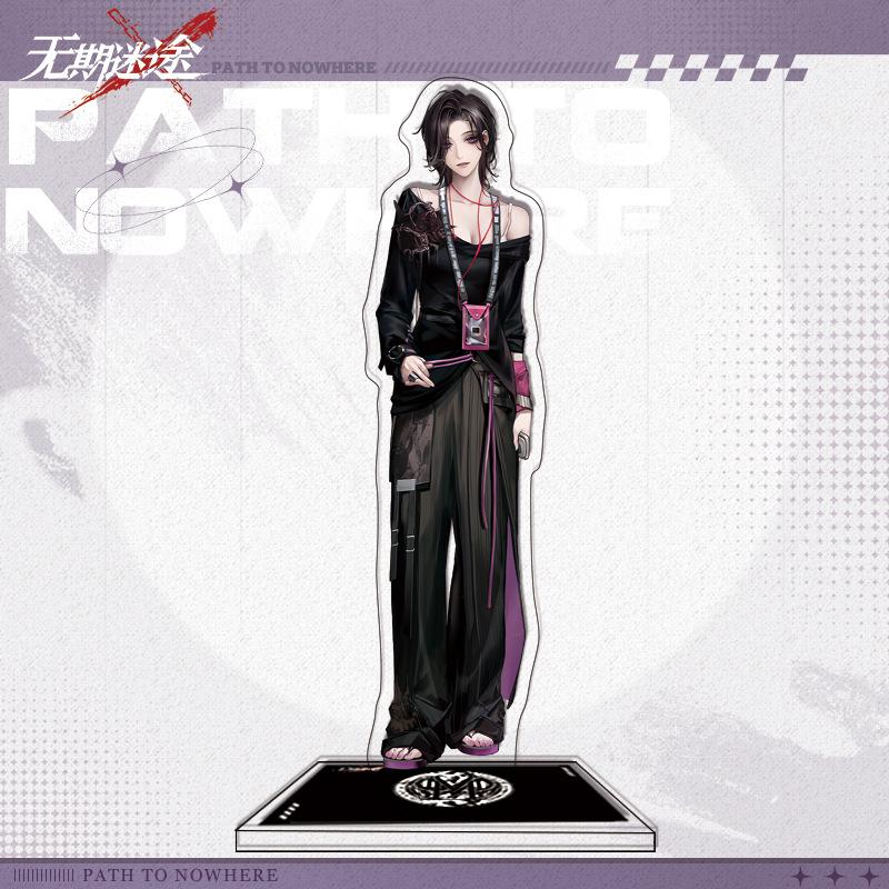 Fans Gift Charm Game Anime Path to Nowhere HD Figures Zoya Hamel Demolia Acrylic Stand Series Desk Decor Collection About 15cm