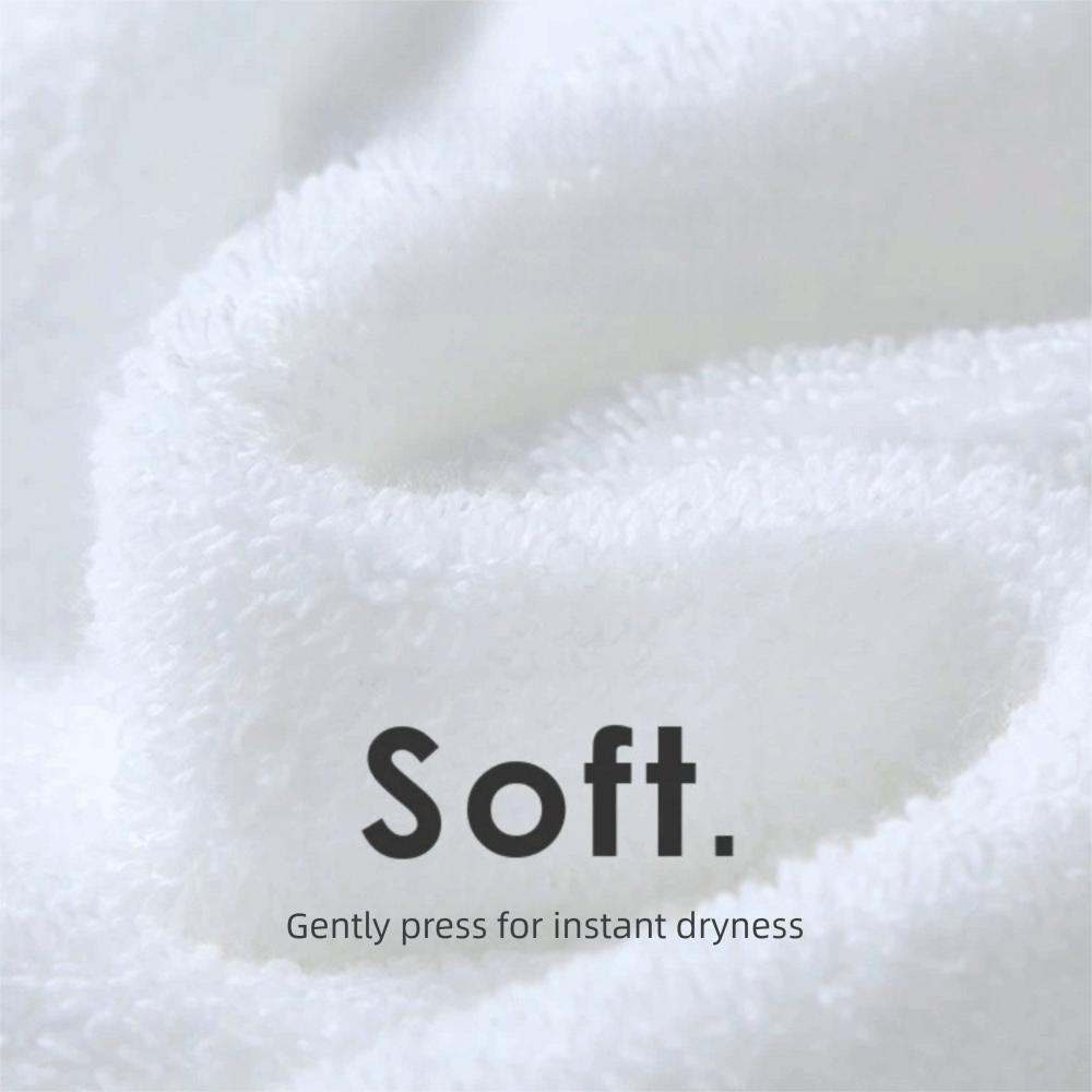 Absorbent Shower Towel Cotton Bath Sheet Comfortable Face Towel  Bathroom