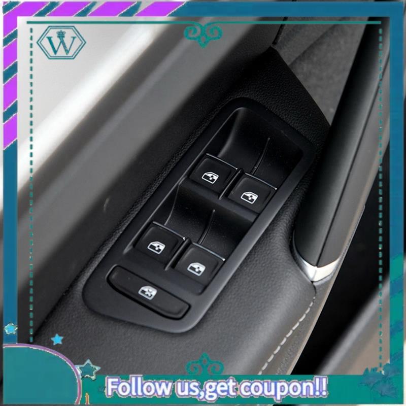 AA92-1 PCS 8 PIN Power Window Switch Control Button Black Plastic For VW Golf MK7 Passat B8 Tiguan Seat Ateca Lbiza/ST Leon 2016