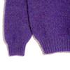 Halliobeuseukoteullaendeu Shaggy Dog Crew Neck Sweater - Royal Violet