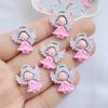 10/20Stuks Hars Kawaii Cartoon Engel Meisje Flatback Steen Interieur Prinses Fee Beeldje Plakboek Diy Accessoires Ambachten